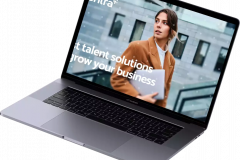 Turnkey corporate website for an IT staffing agency