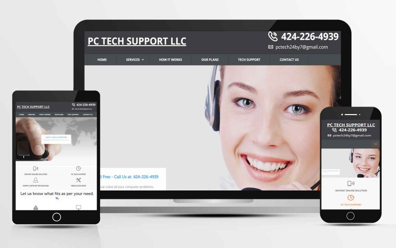 PC TECH SUPPORT LLC screenshot 1
