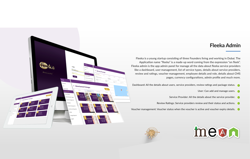 Fleeka Admin screenshot 1