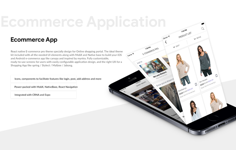 E commerce App screenshot 1