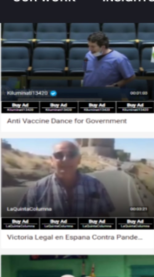 VIDEO / NEWS SHARING PLATFORM screenshot 1