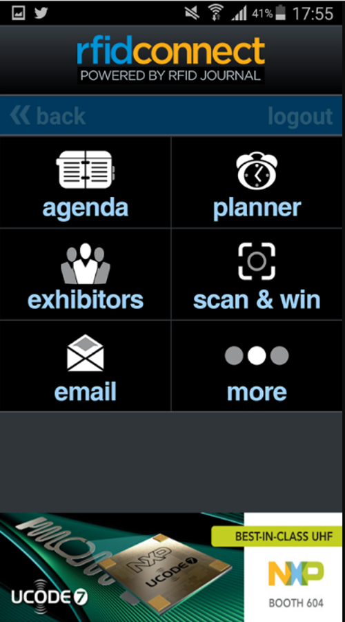 Event Management App – RFID Connect screenshot 2