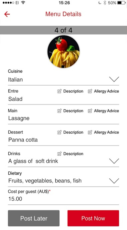 Dining Inn – A Home Made Food Community screenshot 2