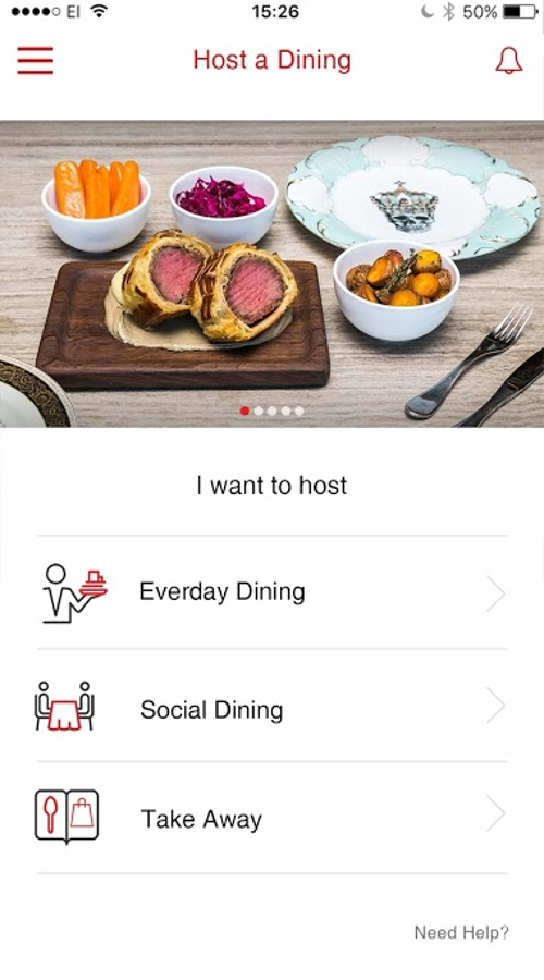 Dining Inn – A Home Made Food Community screenshot 1