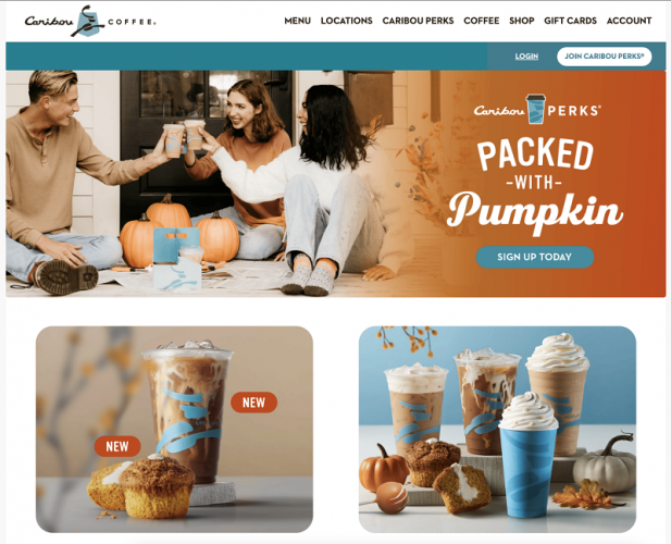 Caribou Coffee® screenshot 2
