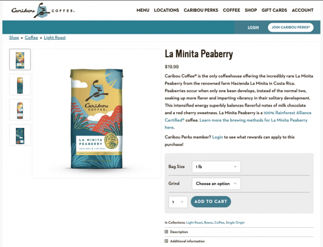 Caribou Coffee® screenshot 3