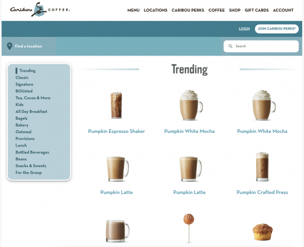 Caribou Coffee® screenshot 1
