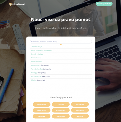 Privatni Casovi screenshot 2