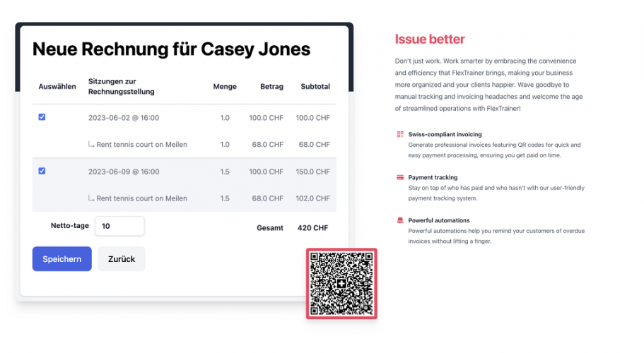 FlexTrainer screenshot 3