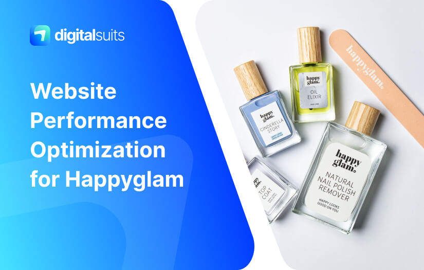 Website Performance Optimization for Happyglam screenshot 1