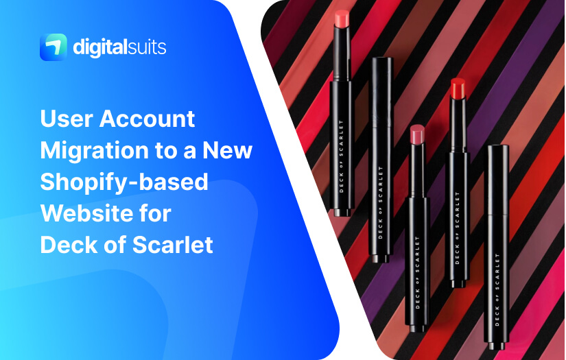 User Account Migration to a New Shopify-based Website for Deck of Scarlet screenshot 1