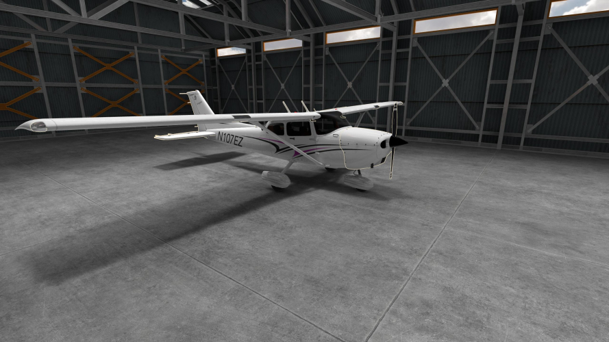 Airplane VR tour for the pilot school screenshot 2