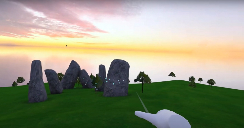 VR meditation experience screenshot 4