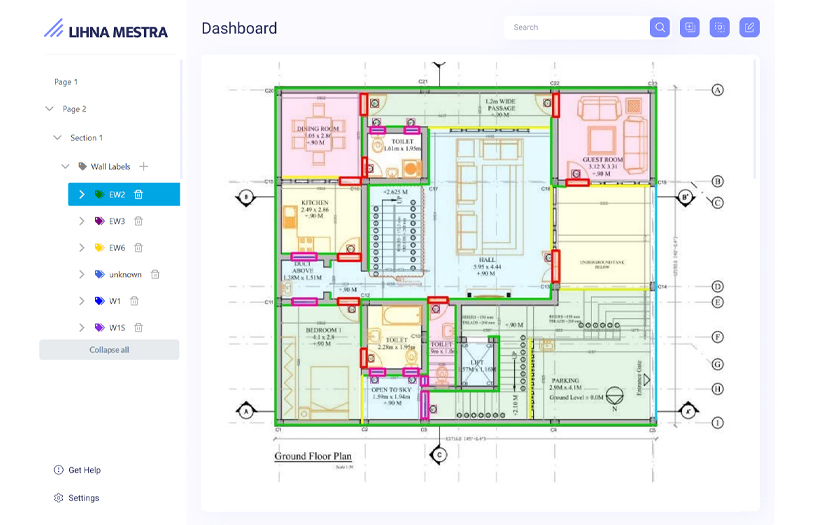 Technical Drawing Recognition System screenshot 2