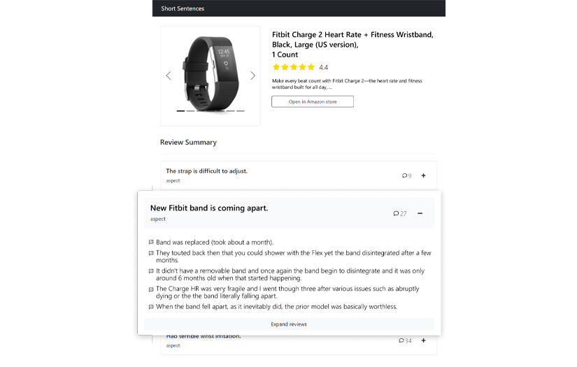 AI-powered Aspect Extraction System For Amazon Reviews screenshot 2