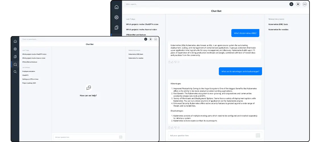 Chatbot For Database Search screenshot 1