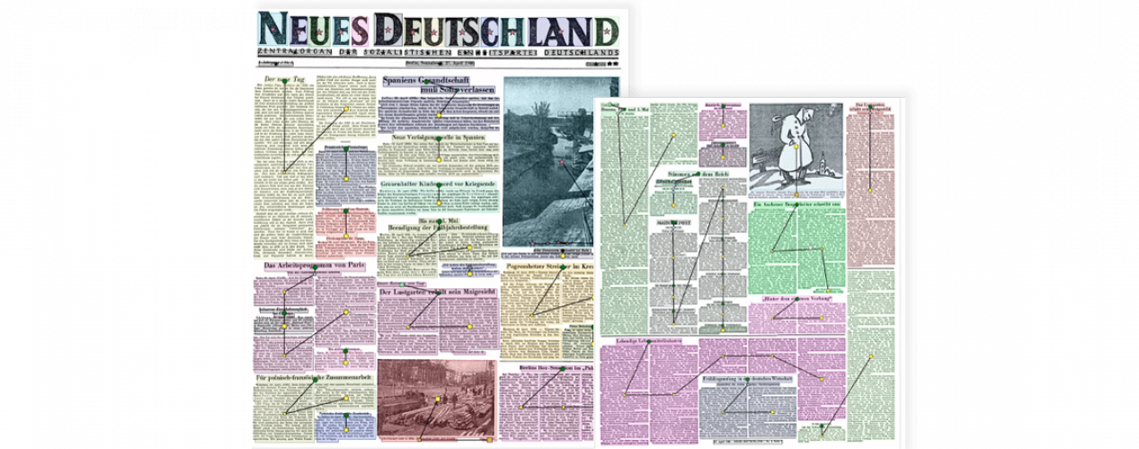 Newspaper Digitization System screenshot 1