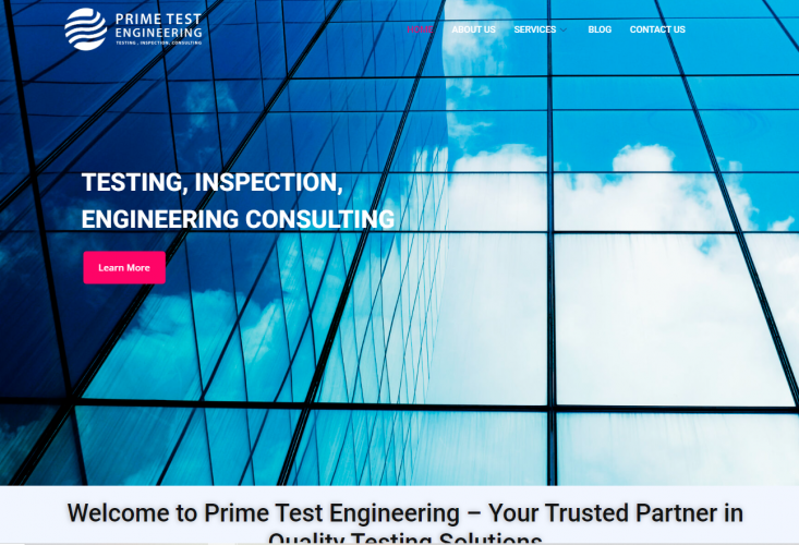 Elevate Testing Precision With Prime Test Engineering Solutions screenshot 1