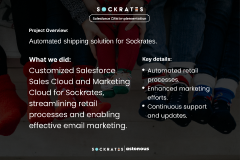 Sockrates Salesforce CRM Implementation