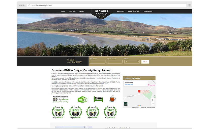 Browne's B&B Dingle screenshot 1