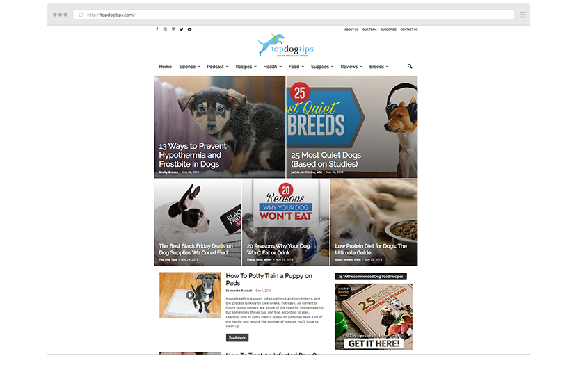 Top Dog Tips screenshot 1