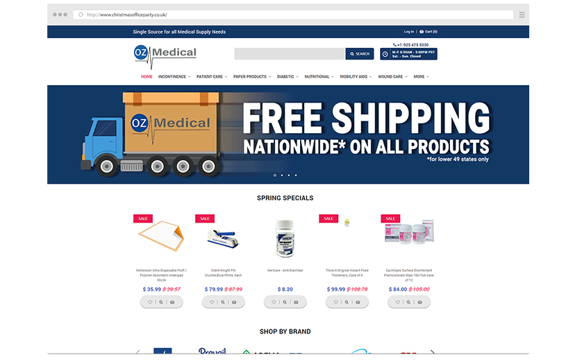 OZ Medical Supply screenshot 1