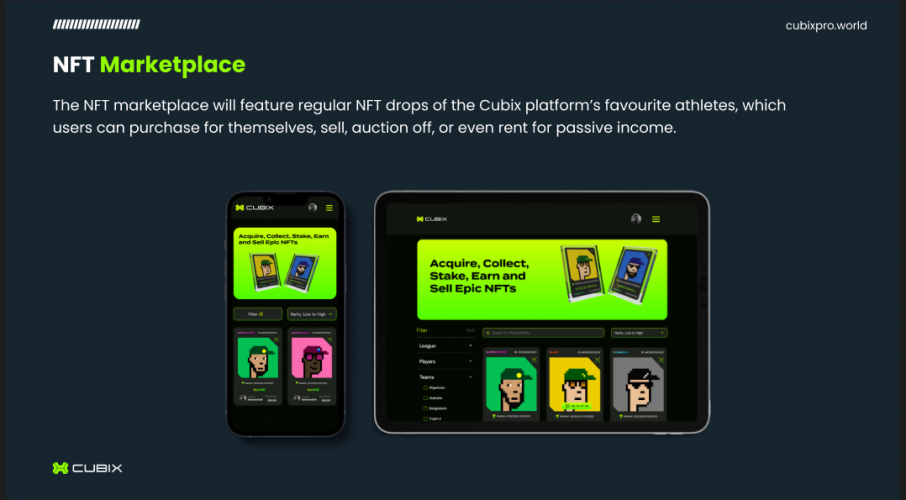 NFT based Sports Fantasy Game screenshot 4