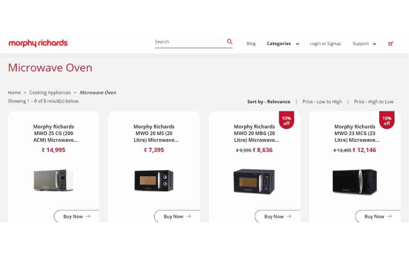 Morphy Richards screenshot 2