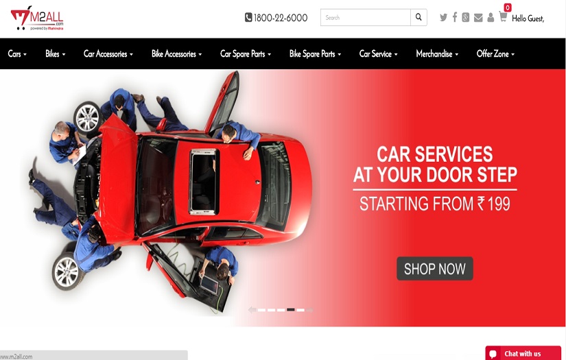 M2All Ecommerce Website, M2All Mobile App screenshot 1
