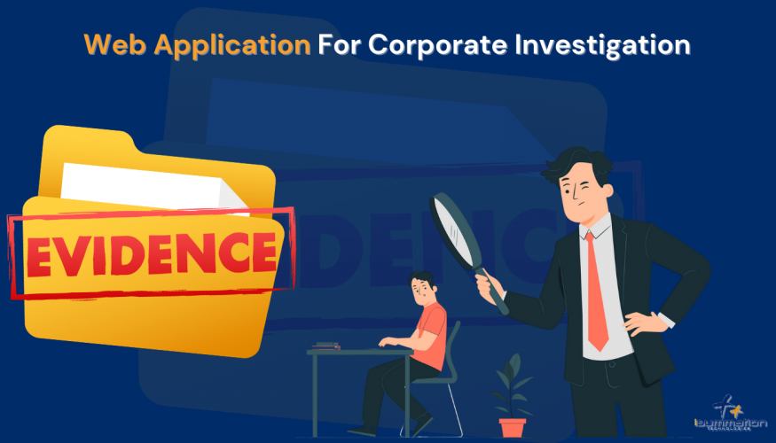 Web Application for Corporate Investigation screenshot 1