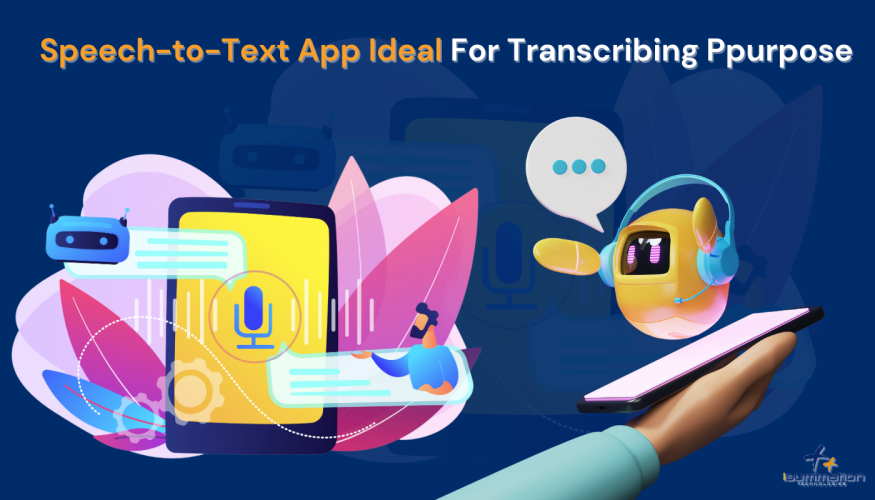 Speech-To-Text Mobile Application - Ideal For Transcribing Purpose screenshot 1