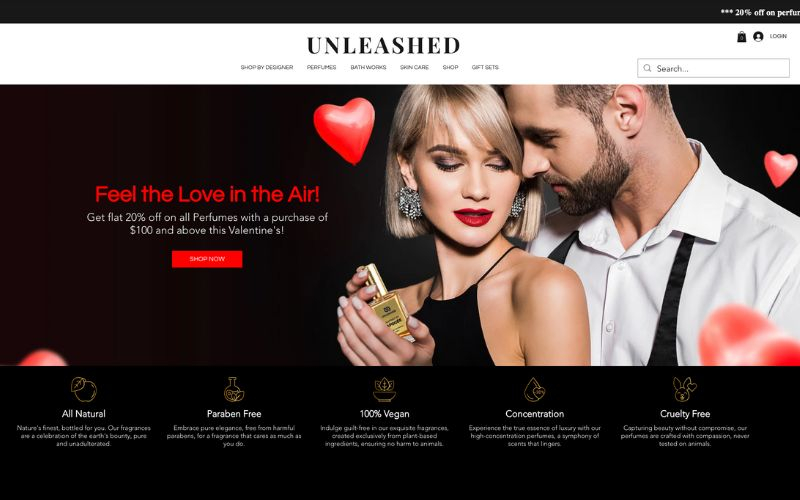 Unleashed Perfumes screenshot 5