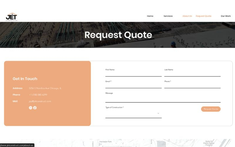 Jet Construction Services screenshot 1