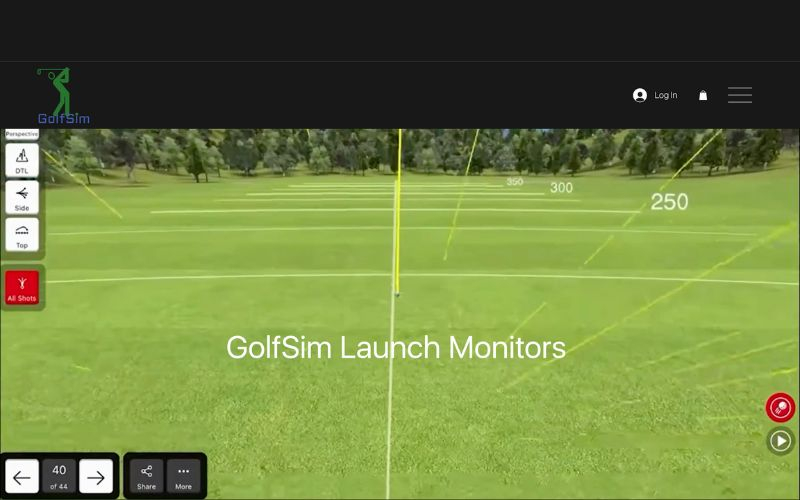 GolfSim screenshot 1