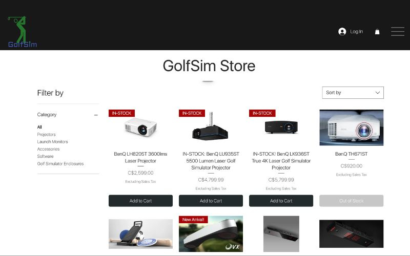 GolfSim screenshot 2