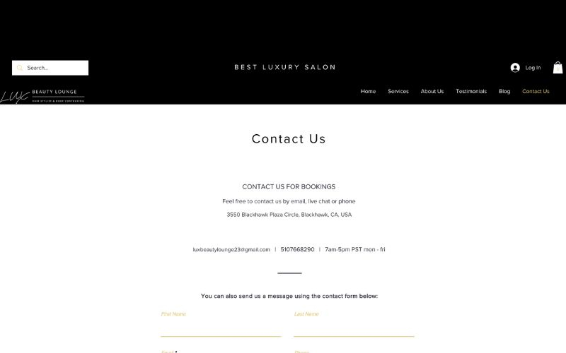 Lux Beauty Lounge screenshot 4