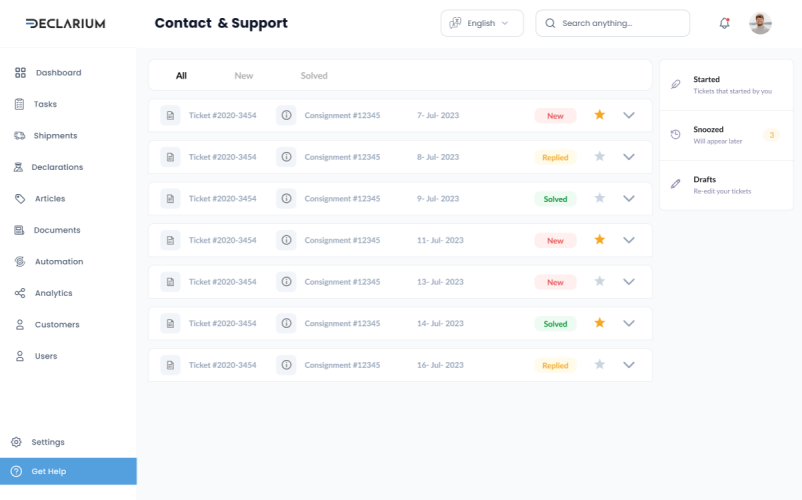 Declarium screenshot 2