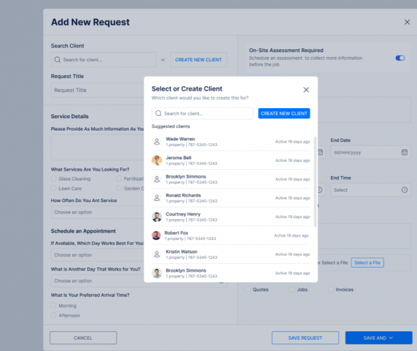 Service Field Management Software screenshot 2