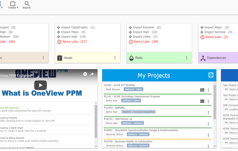 Project & Portfolio Management Tool screenshot 2
