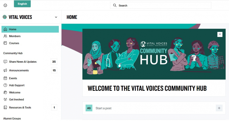 Vital Voices Hub screenshot 1