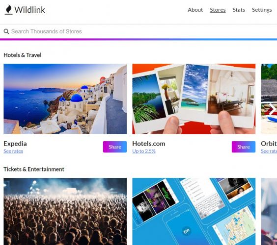 Wildlink screenshot 1