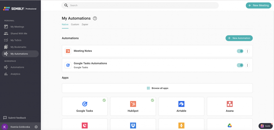 Sembly AI screenshot 3