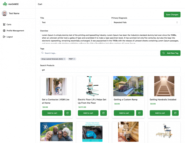 AskSamie screenshot 2