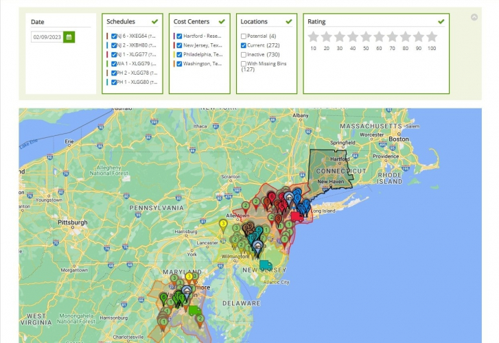 GREEN BOX – Automating logistics Web Platform screenshot 1