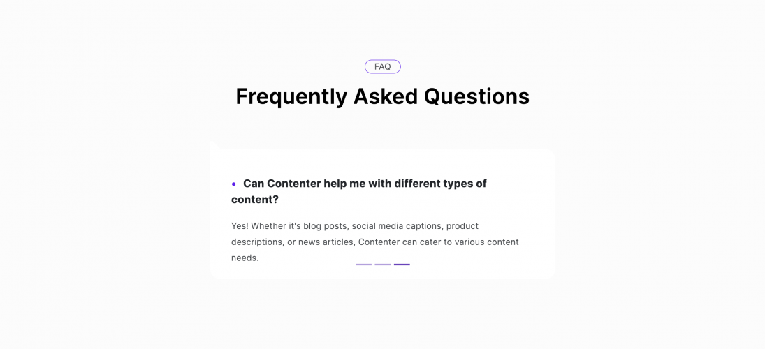 Content Generator Web Application Design and Development screenshot 1