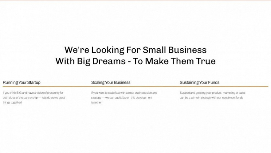 WordPress Website for DaladCapital screenshot 2