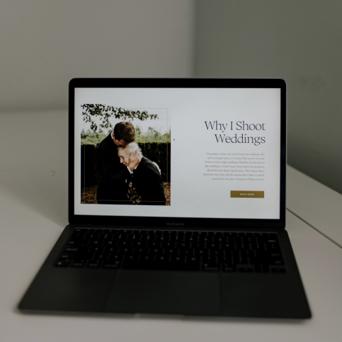 Website Design for Hugh Whitaker screenshot 1