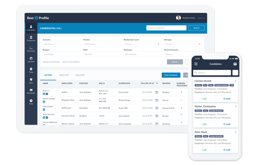 Best Profile screenshot 1