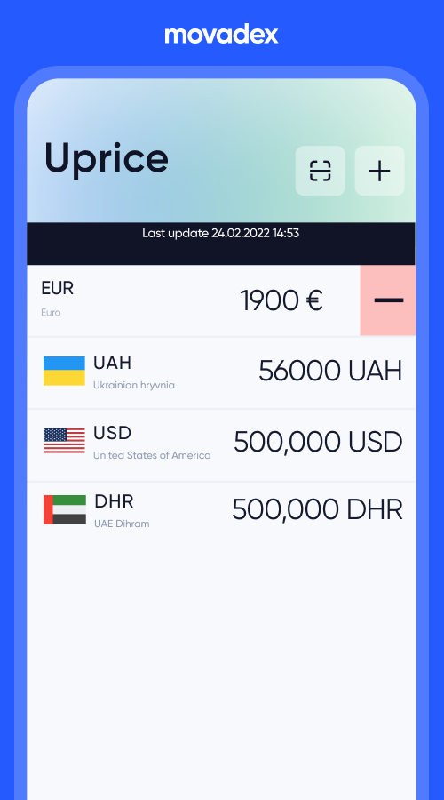 Uprice: Smart currency converter screenshot 2