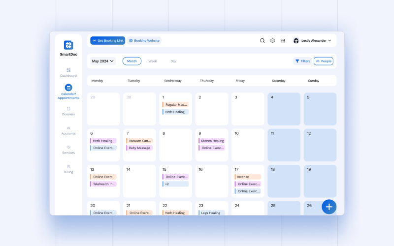 SmartDoc - Healthcare SaaS Web CRM for Doctors | Web App for Customers screenshot 3